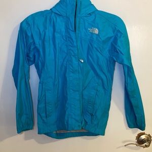 NORTH FACE girls rain jacket